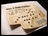 Dice : Dice - Novelties - Paper dice from Capt Crunch